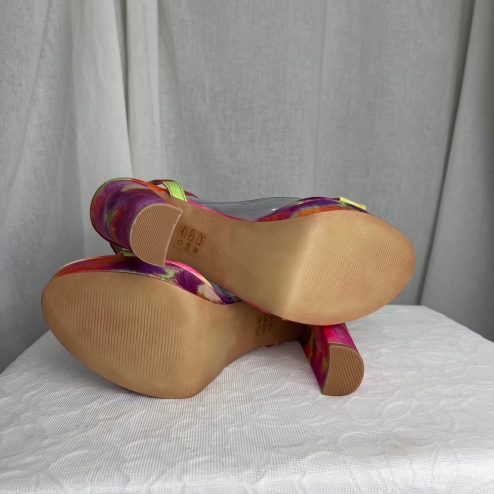 New Asos “Nutshell” Platform Barely There Block H… - image 8